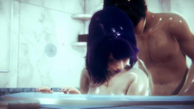 【3D】小情侣在酒店厕所激情啪啪海报剧照
